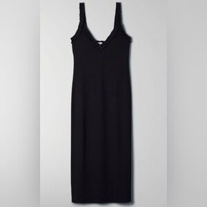 Aritzia Wilfred halo midi dress